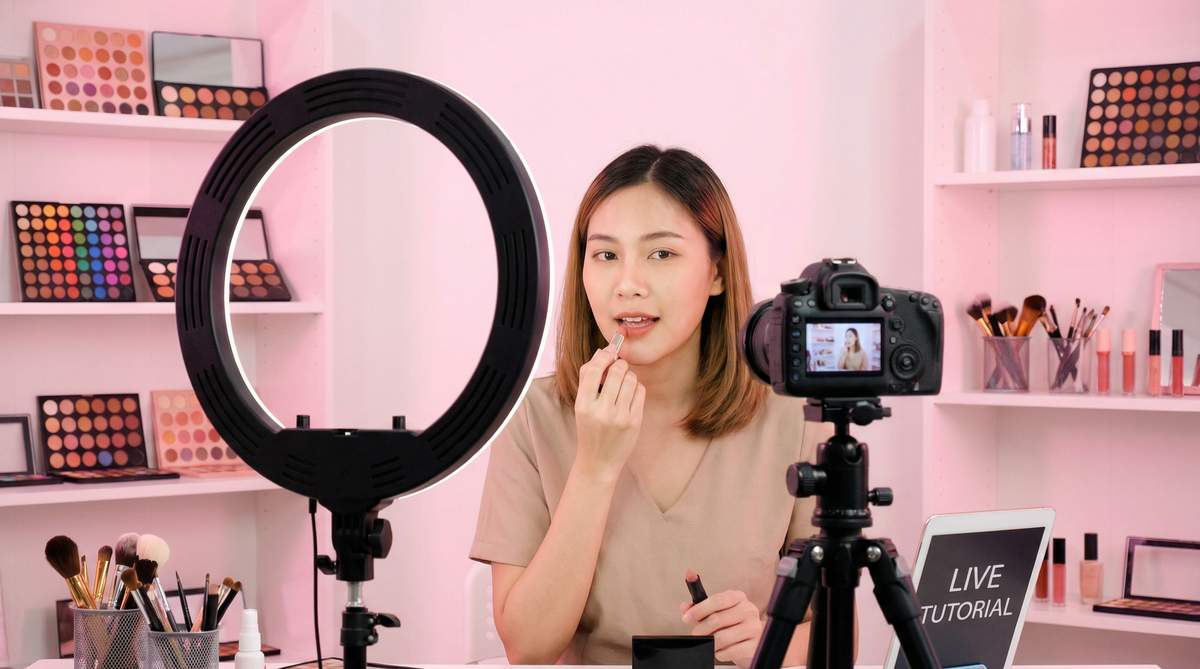 AI换脸美妆视频教程：日常妆容分享